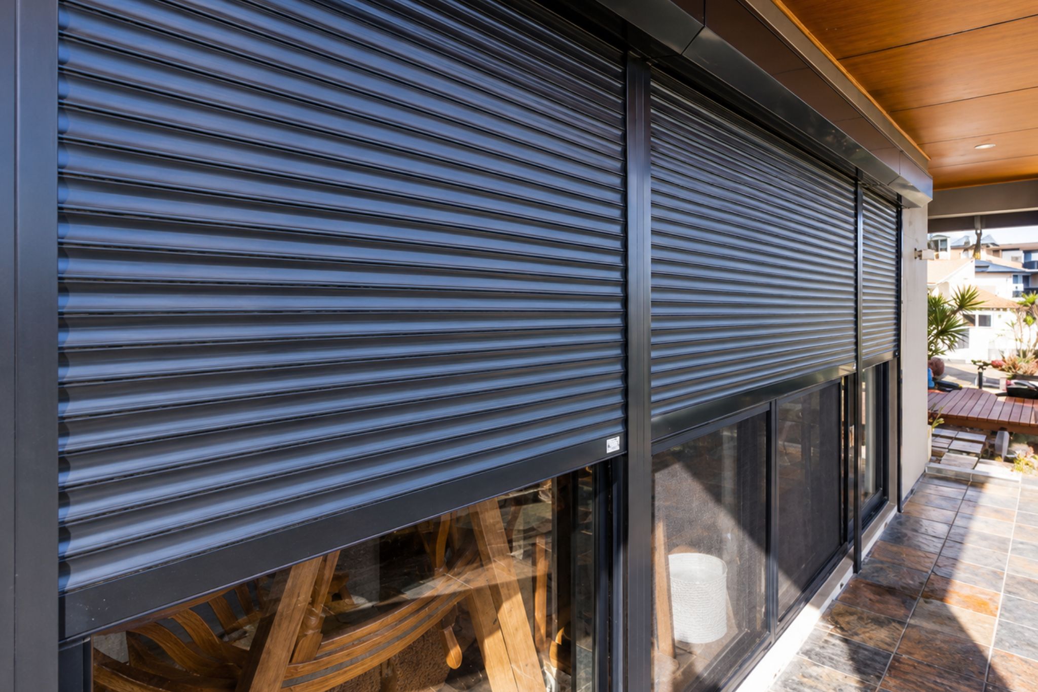 Roller shutter installation in Perth